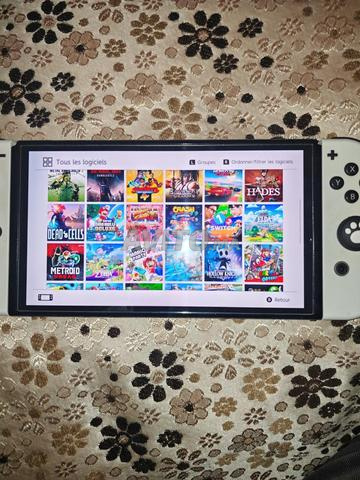 Nintendo Switch OLED flashée