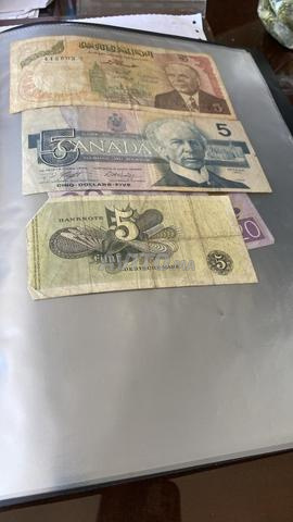 Collection de billets de banque