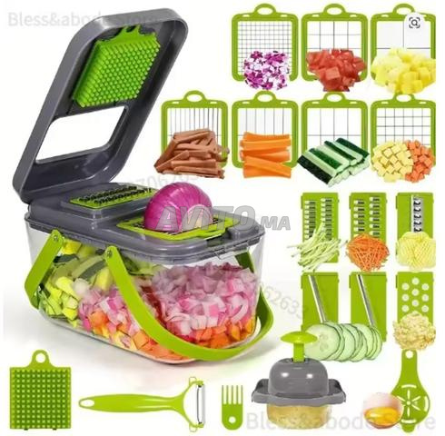 توصيل مجاني - قطاعة خضروات 25 في 1