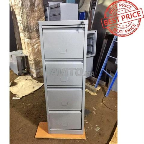 Classeur métallique à 4 tiroirs / Armoire - 2