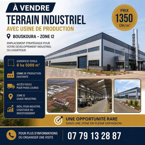 مصنع للبيع في بوسكورة