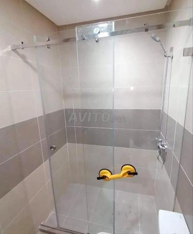 Cabine de douche en verre trempé à Rabat - 2