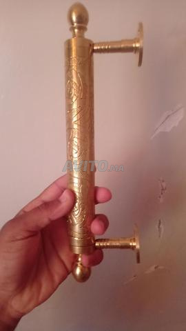 مقابض أبواب نحاسية منقوشة - 2