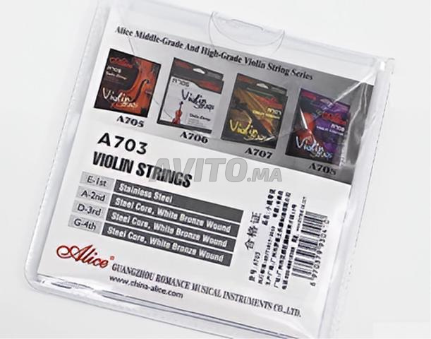 Jeu de cordes Alice A703 pour violon (3/4 et 4/4) - 2