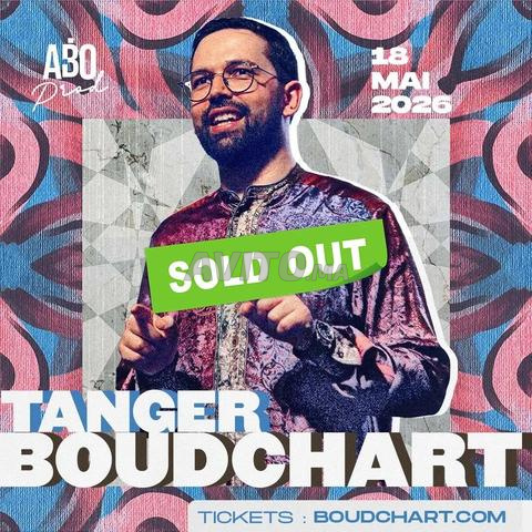4 billets Boudchart 18 mai Tanger