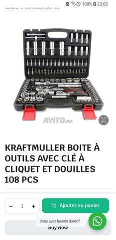 Coffret à douille Kraftmiller 108 - 2