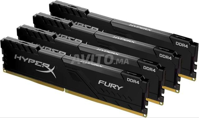 4X HyperX FURY DDR4-3466 16GB Ram