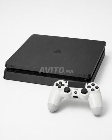 PS4 Slim 500 Go État Neuf Manette Officielle - 2