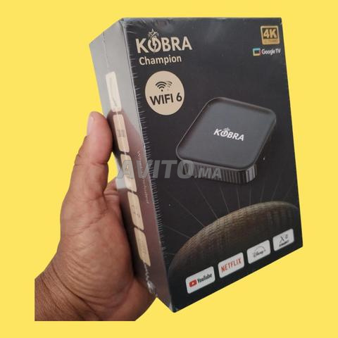 TV Box KOBRA 4K WiFi 6 – Android TV Télécommande - 2