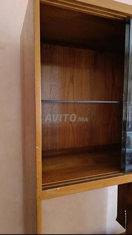 Meuble bibliothèque en bois - 2