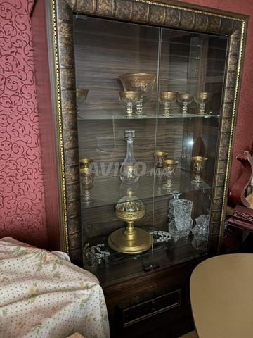 Vitrine en verre et en bois - 2