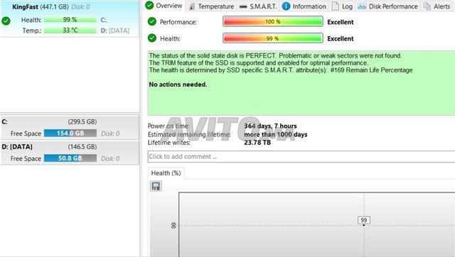 KingFast SSD 480GB - 2