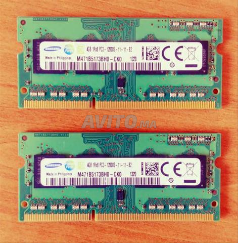 ذاكرة وصول عشوائي سامسونج DDR3 بسعة 8 جيجابايت (4 جيجابايت × 4 جيجابايت)