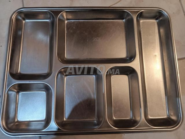 طبقين ستانلس ستيل