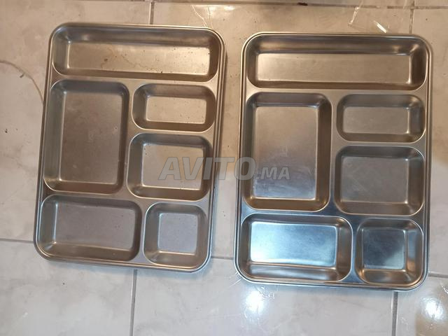 طبقين ستانلس ستيل - 2