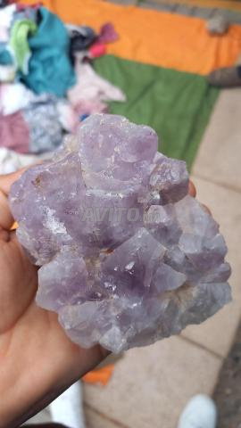 Améthyste naturelle brute et rare, pierres précieuses