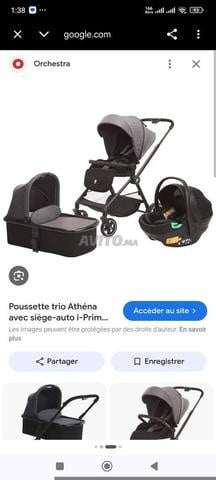 Poussette trio marque permaman neuve