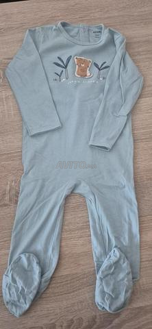 lot 2 grenouillères coton - 2