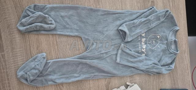 مجموعة من 4 بيجامات مخملية - 2