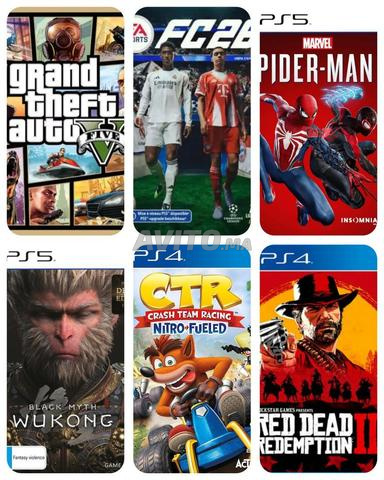 Jeux et PS Plus PS4 PS5 au meilleur prix avec garantie