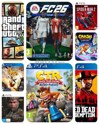Jeux et PS Plus PS4 PS5 au meilleur prix avec garantie