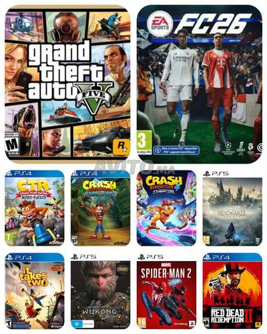 Jeux et PS Plus PS4 PS5 au meilleur prix avec garantie