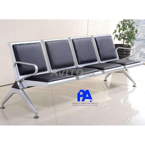 Banquette confortable 4 places / vestiaire - 2