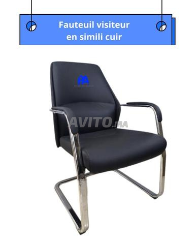 Ensemble fauteuil en simili cuir large choix - 2