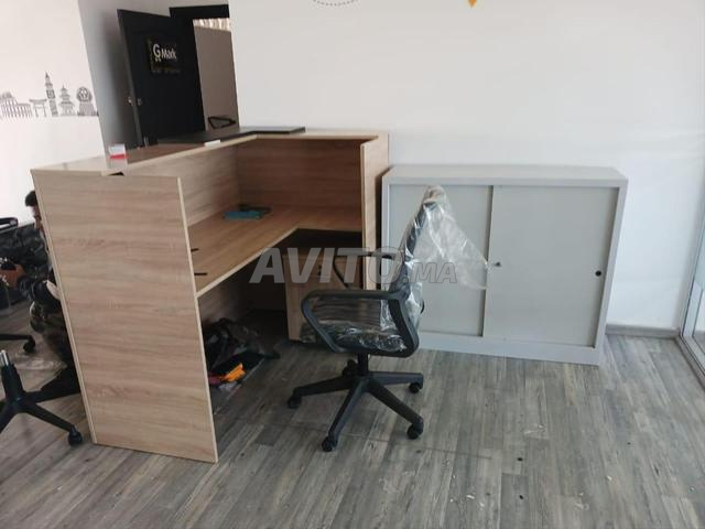 Comptoir de réception en bois - 2