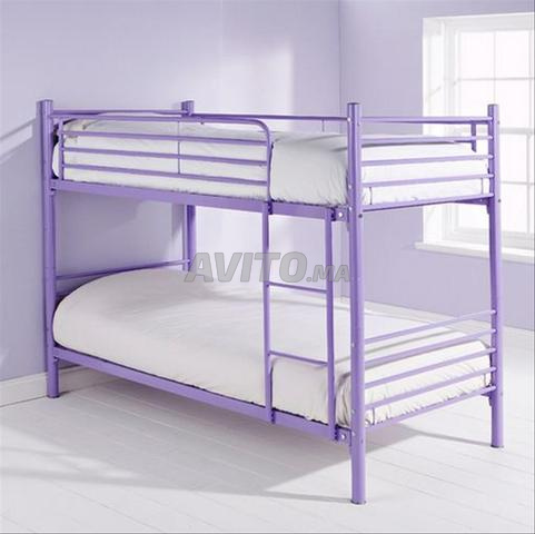 Lit superposé haut de gamme/vestiaire - 2