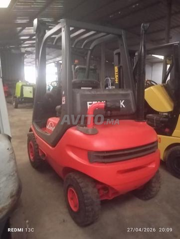 3 chariots élévateurs LINDE importés