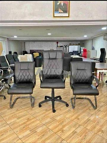 طقم كرسي رئيس وكرسيين للزوار/المكتب - 2