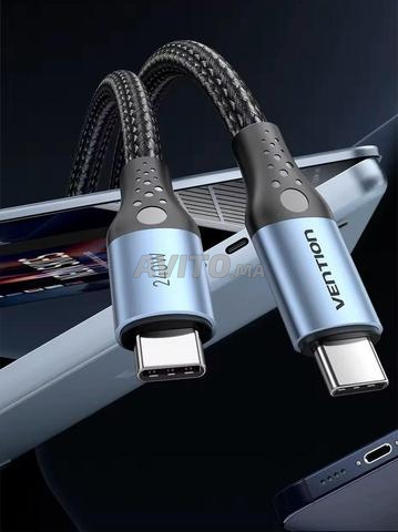 كابل Vention الأصلي 2 متر 240 واط PD 3.1