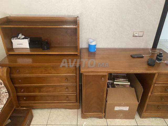 LIT BUREAU COMMODE COIFFEUSE - 2