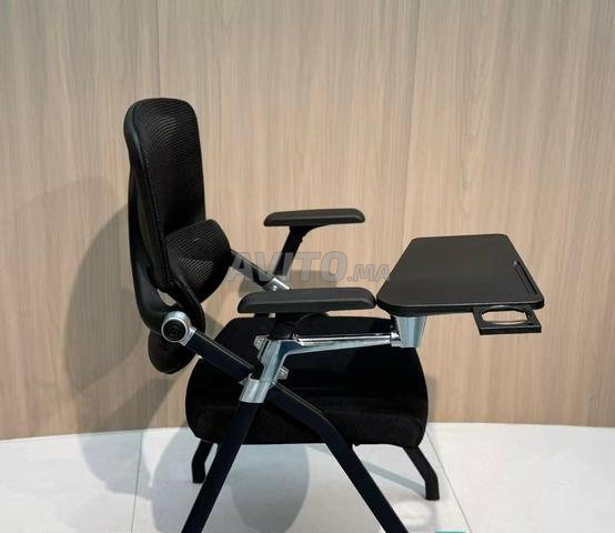 Chaise écritoire importation/tablette en plastique - 2