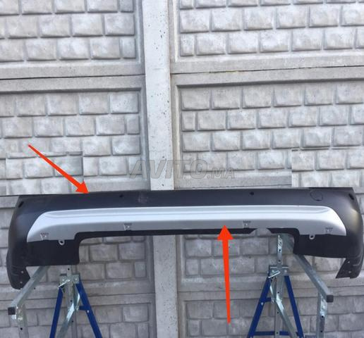 pare choc arriere peugeot rifter