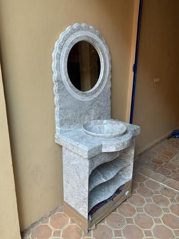 Lavabo en marbre zaine - 2