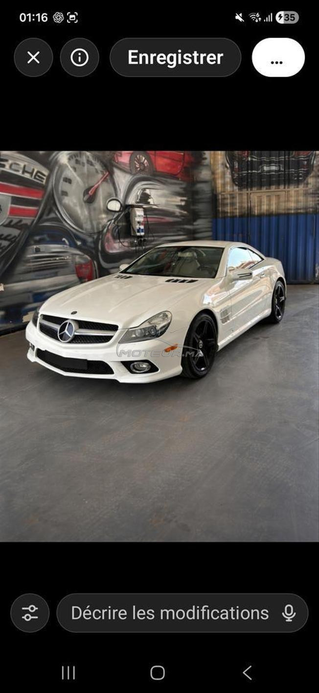 Mercedes SL unique au Maroc 