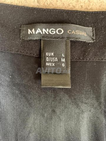 فستان أسود أصلي مانجو