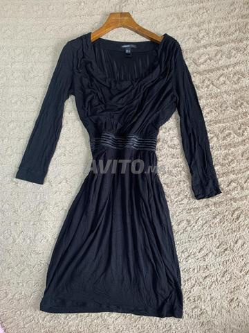 فستان أسود أصلي مانجو - 2