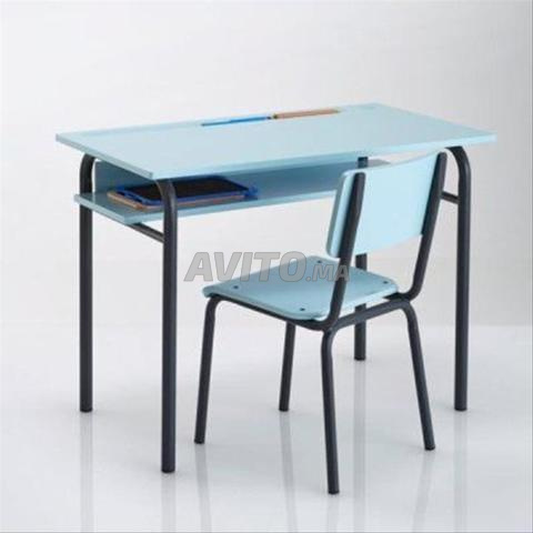 📚 Table Écoliers Robuste & Conforme - 2
