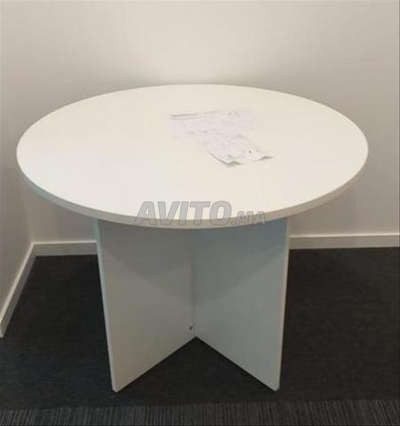 Table de réunion ronde - fabrication de qualité 💎 - 2