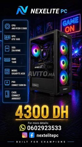 PC Gamer GTX 1650 Ryzen 5 3500X PC pour jeux