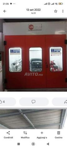 Cabine / équipement de peinture industrielle