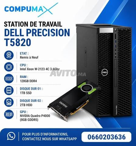 Station de Travail Dell Precision T5820 Fixe