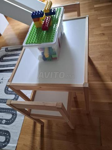 Vends bureau avec 2 chaises ikea pour enfant - 2