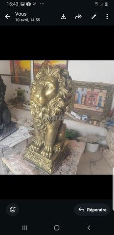 Sculpture de lion - 2