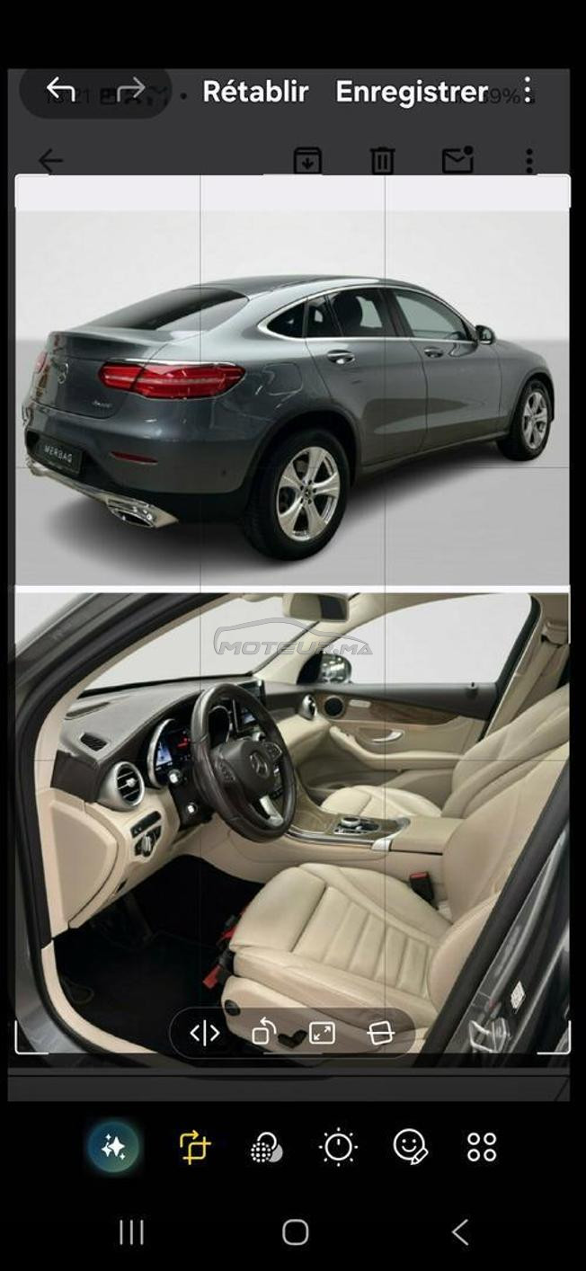 vendre mon mercides GLC 