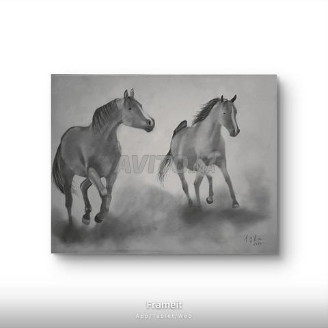 8 tableaux originaux Bom à bon prix