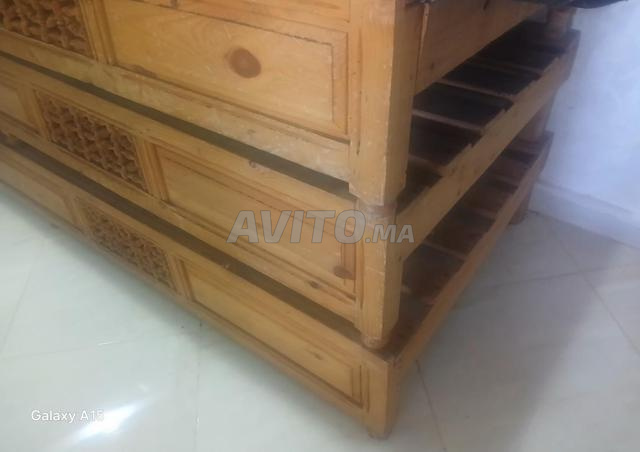 3 tables 2m/70cm chacune